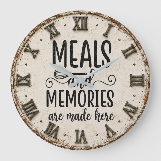 Meals and Memories Farmhouse Kitchen Grote Klok (Voorkant)