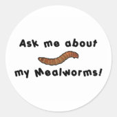 Mealworm Sticker (Voorkant)