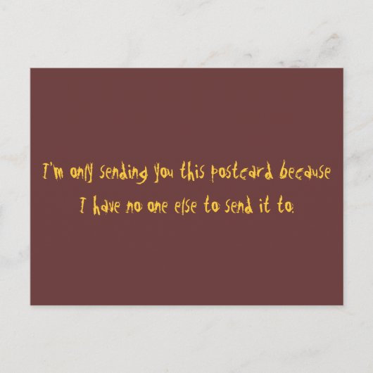 MEAN BRIEFKAART (Voorkant)