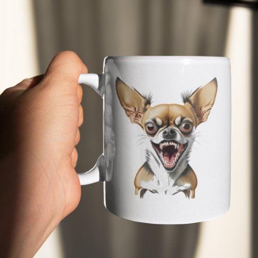 Mean Chihuahua | Grappige honden Koffiemok