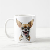 Mean Chihuahua | Grappige honden Koffiemok (Links)