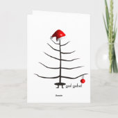 Mean Christmas Cards From Mean People Feestdagen Kaart (Achterkant)
