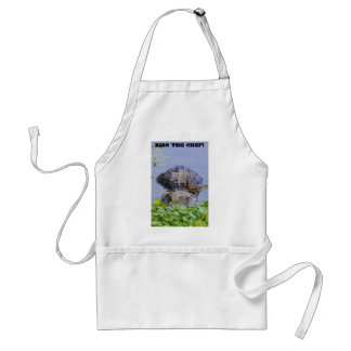 Mean Gator- Kus de Chef Apron Standaard Schort