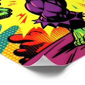 MEAN GREEN FIGHTIN' MACHINE-5 POSTER (Hoek)