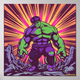 MEAN GREEN FIGHTIN' MACHINE-6 POSTER