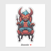 Mean judging demon sticker (Vel)