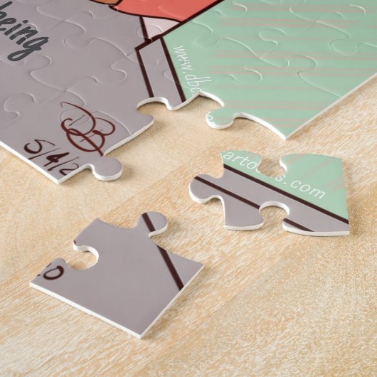 Mean mama legpuzzel (Zijkant)