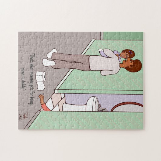 Mean mama legpuzzel (Horizontaal)