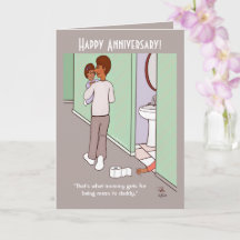 Mean mammie Folded Wenskaart