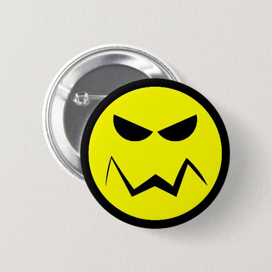 Mean Mister Face Button (Voorkant /achterkant)
