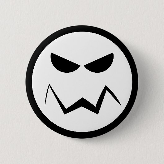 Mean Mister Face Button (Voorkant)