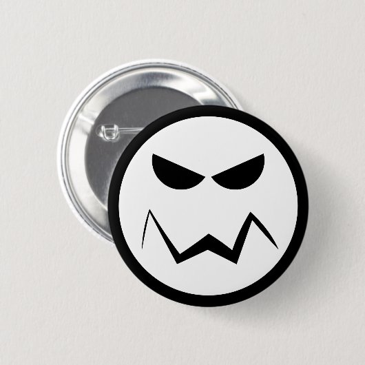 Mean Mister Face Button (Voorkant /achterkant)