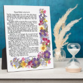 Mean Moeder Plaque Fotoplaat (Zijkant)