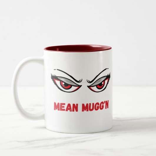 Mean Mugg'n Coffee Cup Tweekleurige Koffiemok (Links)