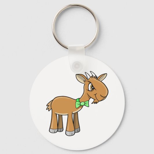 Mean Old Goat Key Chain Sleutelhanger (Voorkant)