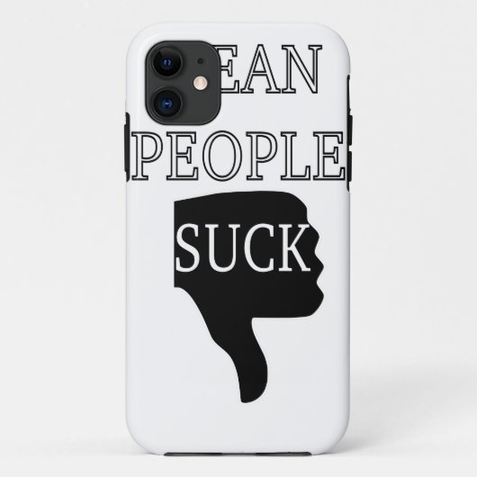 Mean People Suck Case-Mate iPhone Case (Achterkant)