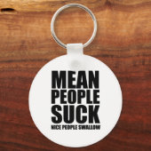 Mean people suck sleutelhanger (Voorkant)