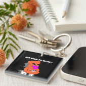 mean puppet boss - Get back to work ! Sleutelhanger (Voorkant Rechts)