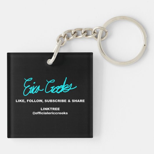 mean puppet boss - Get back to work ! Sleutelhanger (Achterkant)