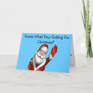 Mean Spirated kerstkaart Feestdagen Kaart