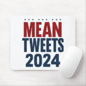 Mean Tweets 2024 Grappige verkiezing Trump Muismat (Met muis)