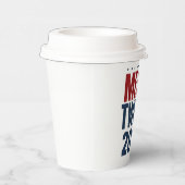 Mean Tweets 2024 Grappige verkiezing Trump Papieren Bekers (Rechts)