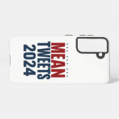 Mean Tweets 2024 Grappige verkiezing Trump Samsung Galaxy Hoesje (Achterkant horizontaal)