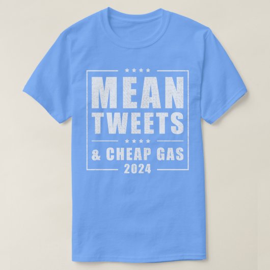 Mean Tweets Goedkoop Gas V2 T-shirt (Design voorkant)