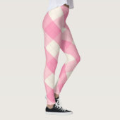 MeanClique Argyle Magenta Leggings (Rechts)