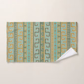 Meander Pattern - Griekse sleutelversiering #2 Bad Handdoek (Handdoek)