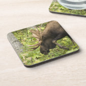 Meandering Moose Onderzetter (Linkerzijde)