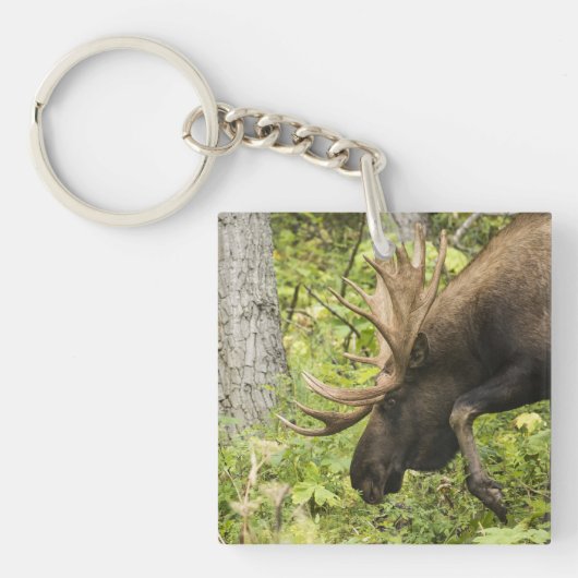 Meandering Moose Sleutelhanger (voorkant)