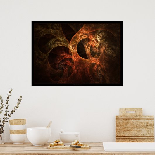 Meandering Thoughts Poster (Keuken)