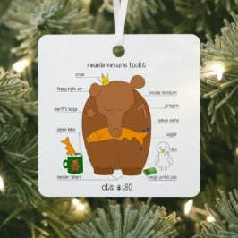 Meanderventures Toolkit No. 480 Otis Metalen Ornament