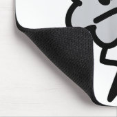 Meanie Cloud Lightning Funny  Muismat (Hoek)