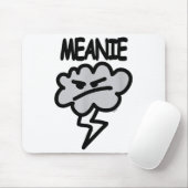 Meanie Cloud Lightning Funny  Muismat (Met muis)