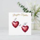 Meaningful Gift for her – Elegant Love Kaart (Staand voorkant)