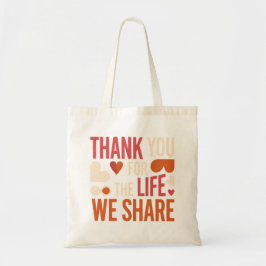 Meaningful Valentine Gift for Long-Term Couples Tote Bag
