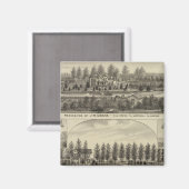 Means, forel en Sabins in Kansas Magneet (Voorkant / Achterkant)