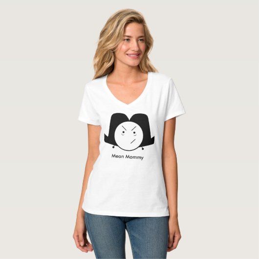 Means mammie T-shirt (Voorkant volledig)