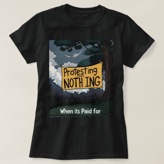 Means Nothing (noth ing!) No. 6  T-shirt (Design voorkant)