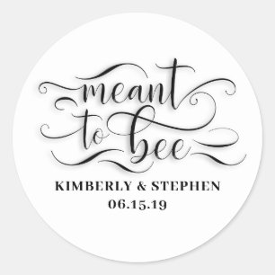 Means om te wedden ronde sticker