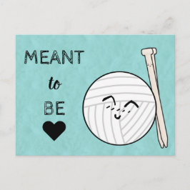 Means om te worden uitgebroed en garnalen briefkaart
