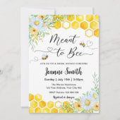 Means voor de bruiddoucheuitnodiging kaart (Voorkant)