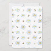 Means voor de bruiddoucheuitnodiging kaart (Achterkant)