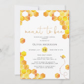 Means voor de bruiddoucheuitnodiging kaart (Voorkant)