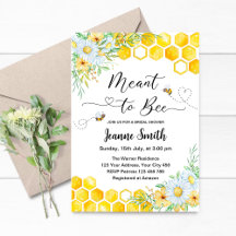 Means voor de bruiddoucheuitnodiging