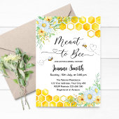 Means voor de bruiddoucheuitnodiging kaart