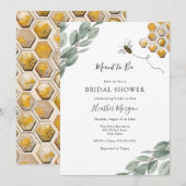 Means voor Eucalyptus Bridal Shower Kaart (Voorkant / Achterkant)