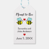 Meant the Bee - Cadeaubijslage Cadeaulabel (Voorkant)